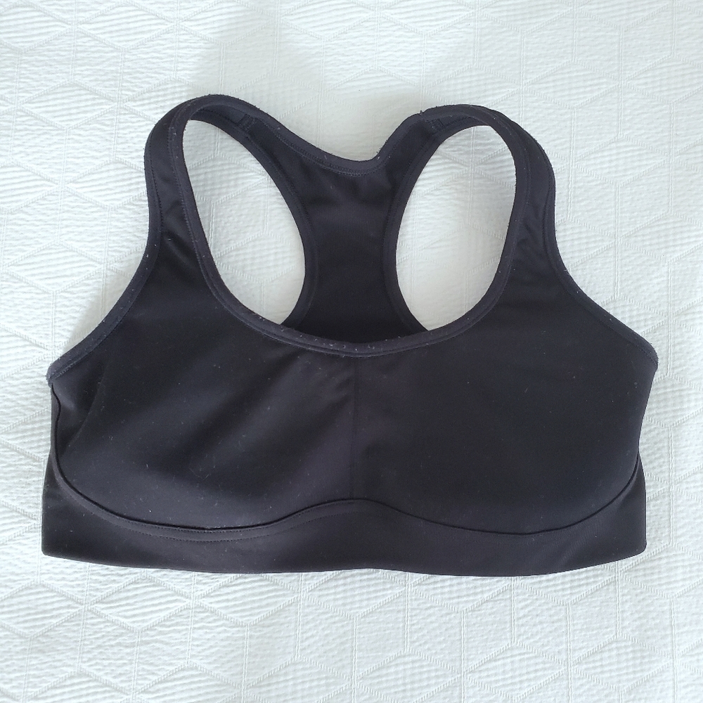 Gap black sports bra